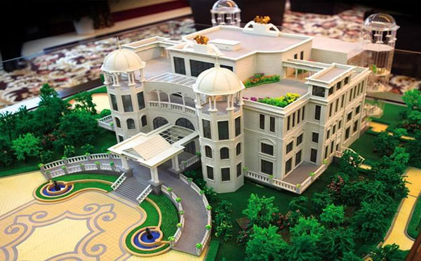 农业民乐民乐沙盘模型的应用