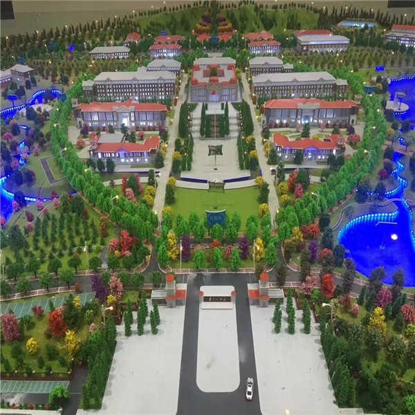 甘肃省公安厅301工程警察学校民乐规划模型