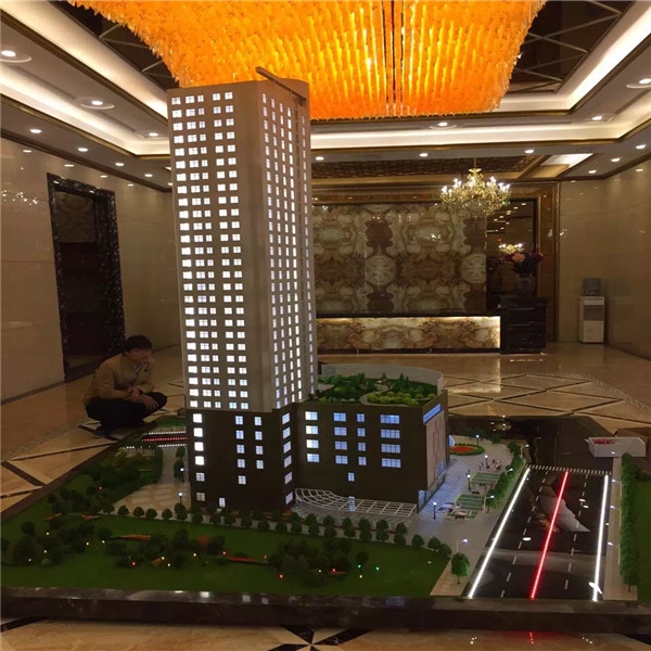 西北更大比例民乐楼盘模型展示