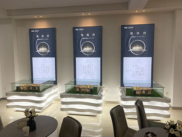 白银坤阳华府地产民乐户型模型