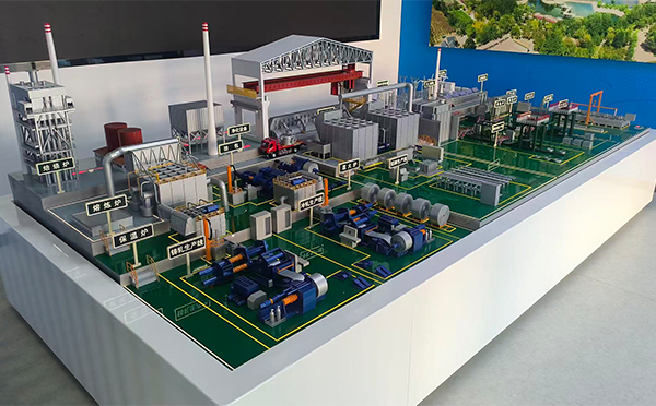 酒钢集团东铝厂-铝材生产线民乐机械模型